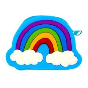 Rainbow Zipper Pouch Coin Purse